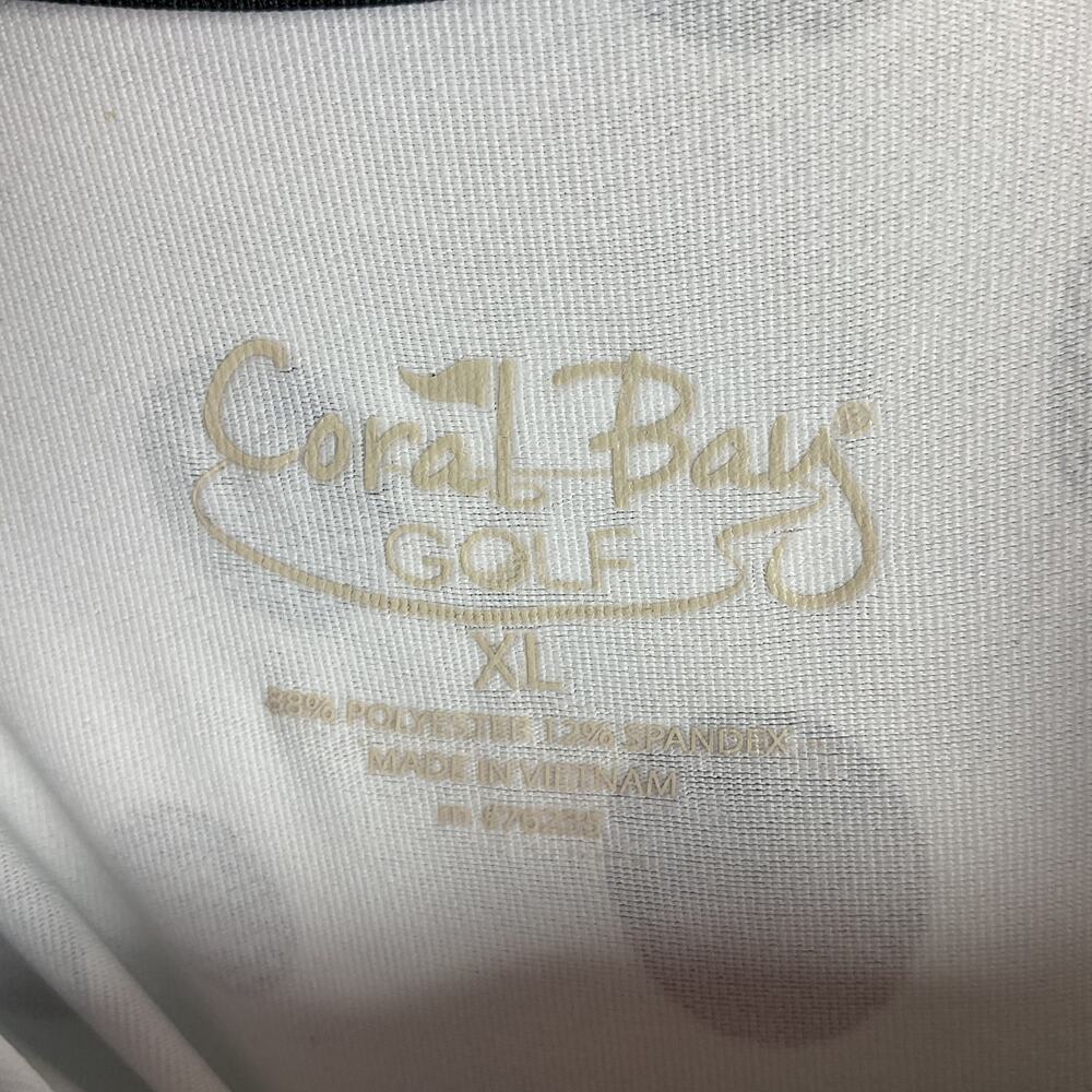 Coral Bay Golf Blouse and Skort Set White with Black Polka Dot Womens XL - Picture 5 of 16